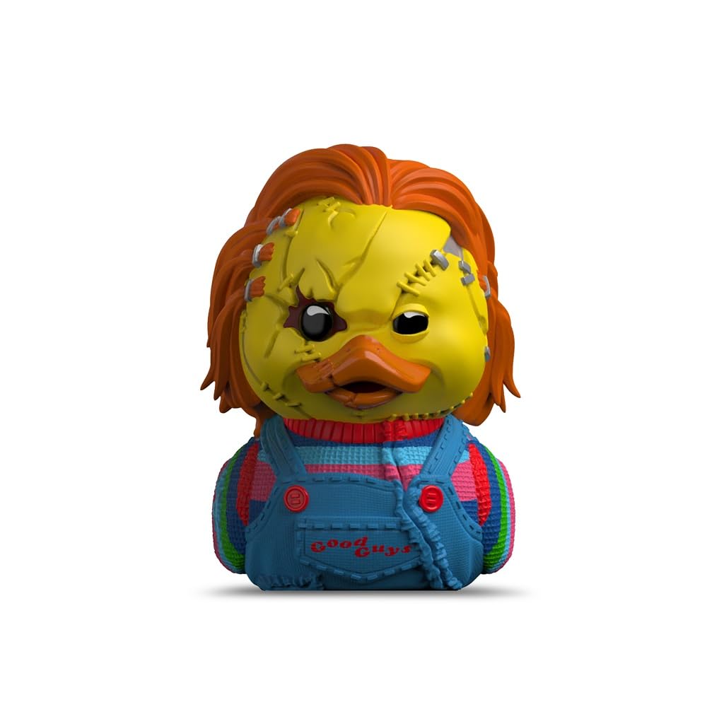 TUBBZ Mini Horror Chucky Cosplaying Rubber Duck Vinyl Figure - Chucky (Mini) - Polyvinyl Chloride - Model NS4909