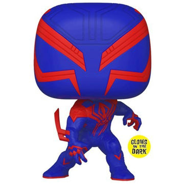 Funko Pop! Movies: Spider-Man Across the Spider-Verse Spider-Man 2099 Glow-in-the-Dark Pop! Vinyl Figure - Entertainment Earth limited availability (FUN68370)