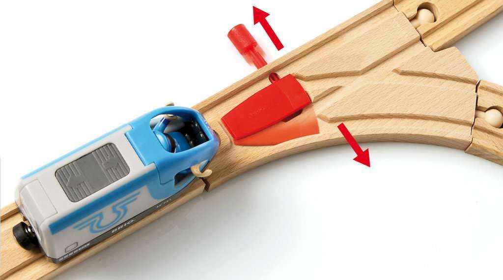BRIO World 33512 Travel Switching Set - 42-Piece Wooden Train Toy for Kids Ages 3+ - Multi Color, Compatible with All BRIO Railway Toys