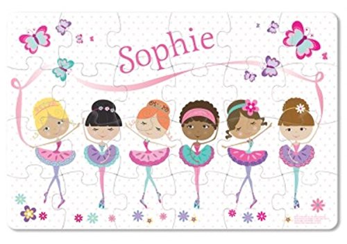 Personalized Jigsaw Puzzle For Kids - I See Me! (Ballerina)
