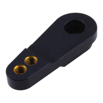 Hobbypark Aluminum Servo Horn 25T Steering Arm for Traxxas TRX4 TRX-4 1/10 Scale RC Crawler Car, Replace 8247X(Gold-Black)