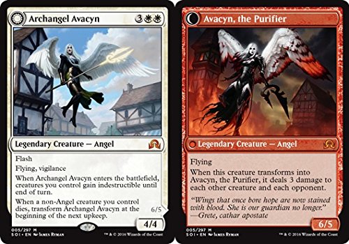 Magic The Gathering - Archangel Avacyn // Avacyn The Purifier (005/297) - Shadows Over Innistrad