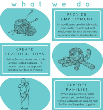 Pebble 200-028Ch Fair Trade Handmade Crochet Cotton Red Chilli Rattle, 5-Inch Length