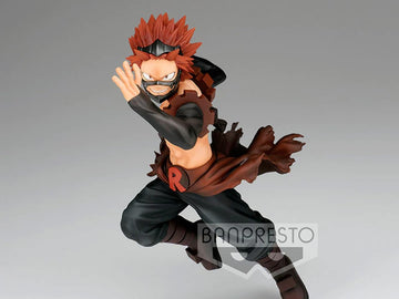 Banpresto My Hero Academia Eijiro Kirishima Figure - Multicolor, One Size, Model BP18733, Plastic Material
