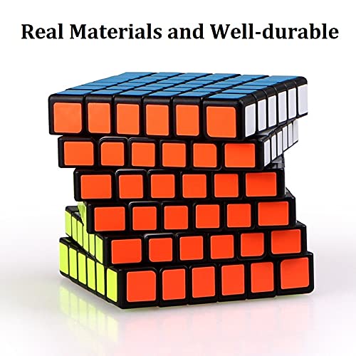 Irrdfo 6X6 Speed Cube, 6X6 Cube Puzzle Black