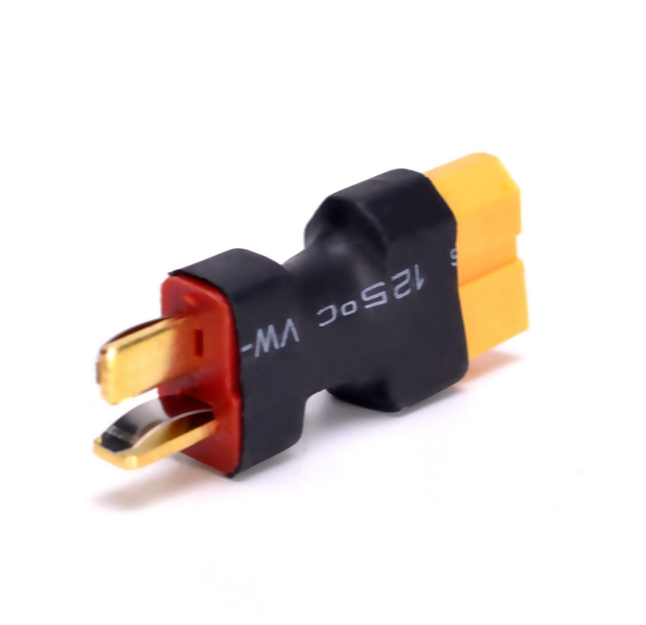 LINSYRC 2 Pairs XT60 to T-Plug Connector RC Male Female Adapter for RC Car Plane Lipo Battery ESC