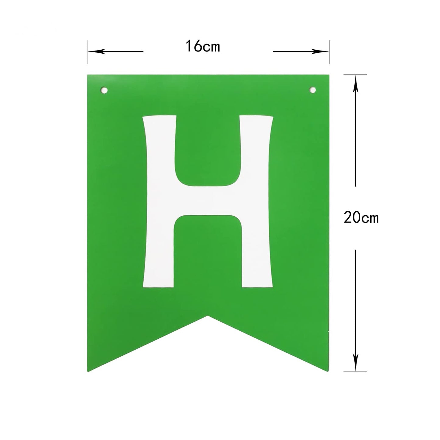 Green Happy Birthday Banner Greenery Theme Birthday Party Bunting Supplies Signs For Birthday Garland Nursery Hanging Decoration