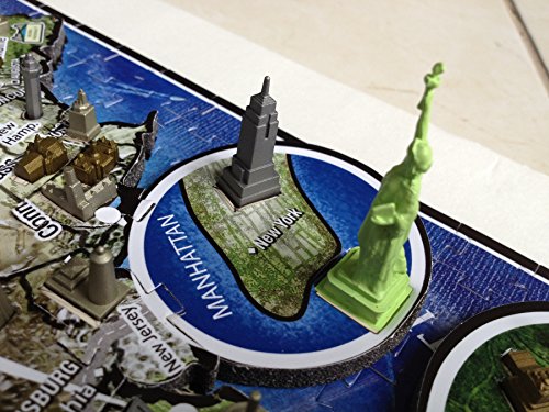 4D Cityscape Usa History Time Puzzle