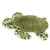 Douglas Toti Sea Turtle Plush Stuffed Animal, 13" Long, Green/White, Polyester, Model 275