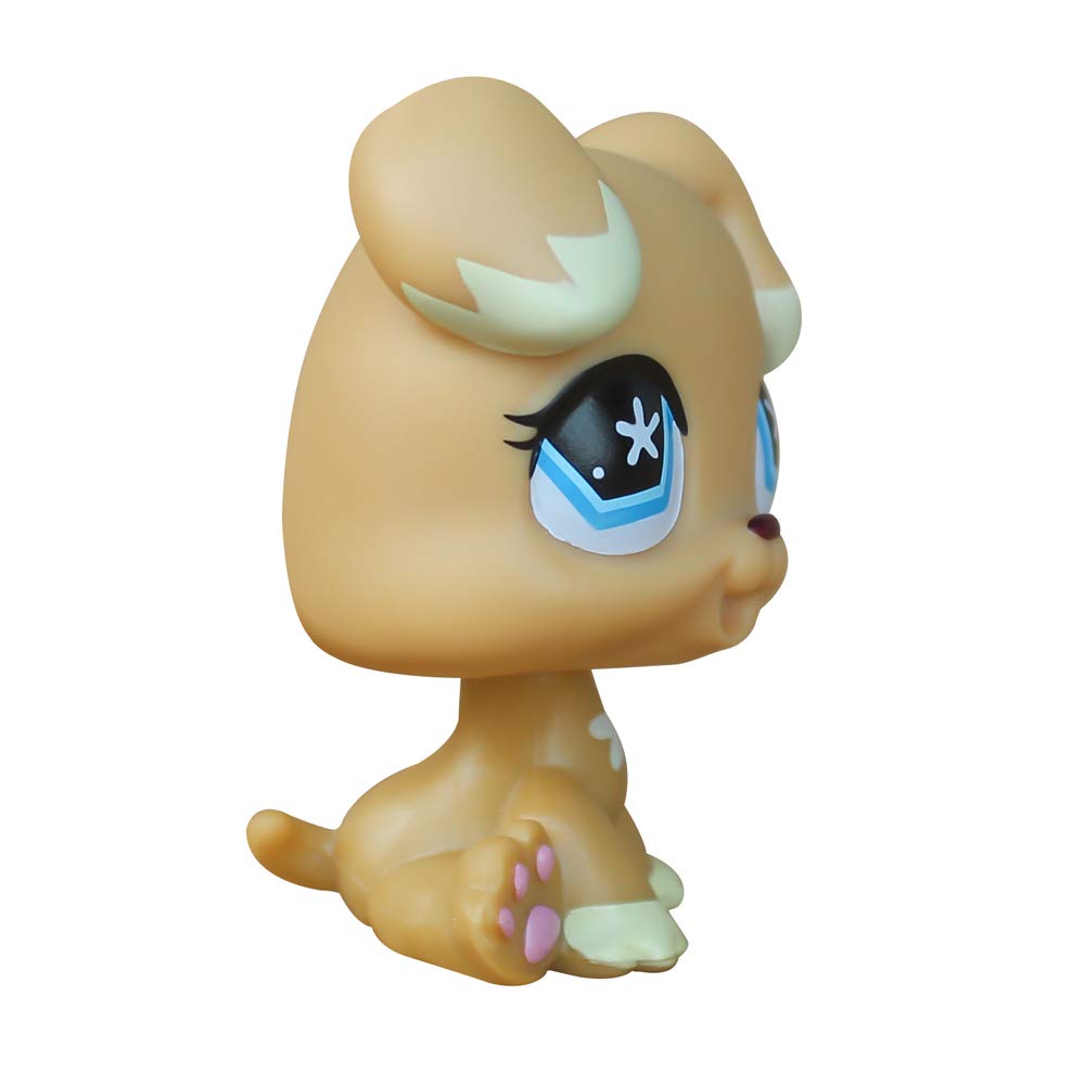 Lpscb Custom-Made Baby Puppy Pet Shop Toy Dog Great Dane Dachshund Cocker Spaniel Mini Bobble Head Animal Figure 1.5 Inch (Tan S
