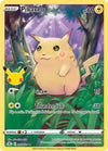 Pokémon Celebrations Pikachu, 25Th Anniversary Full Art Rare Holo + Surprise Card!