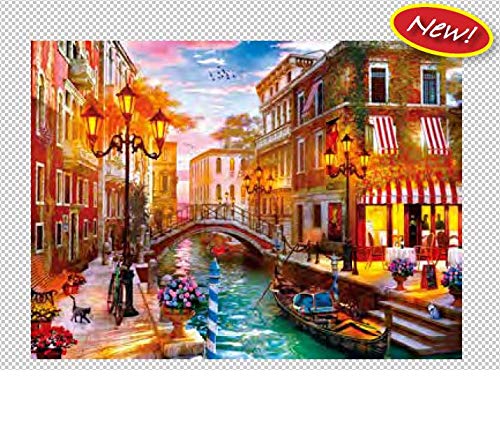 Clementoni - 35063 - Collection Puzzle For Children And Adults-Sunse Over Venice-500 Pieces