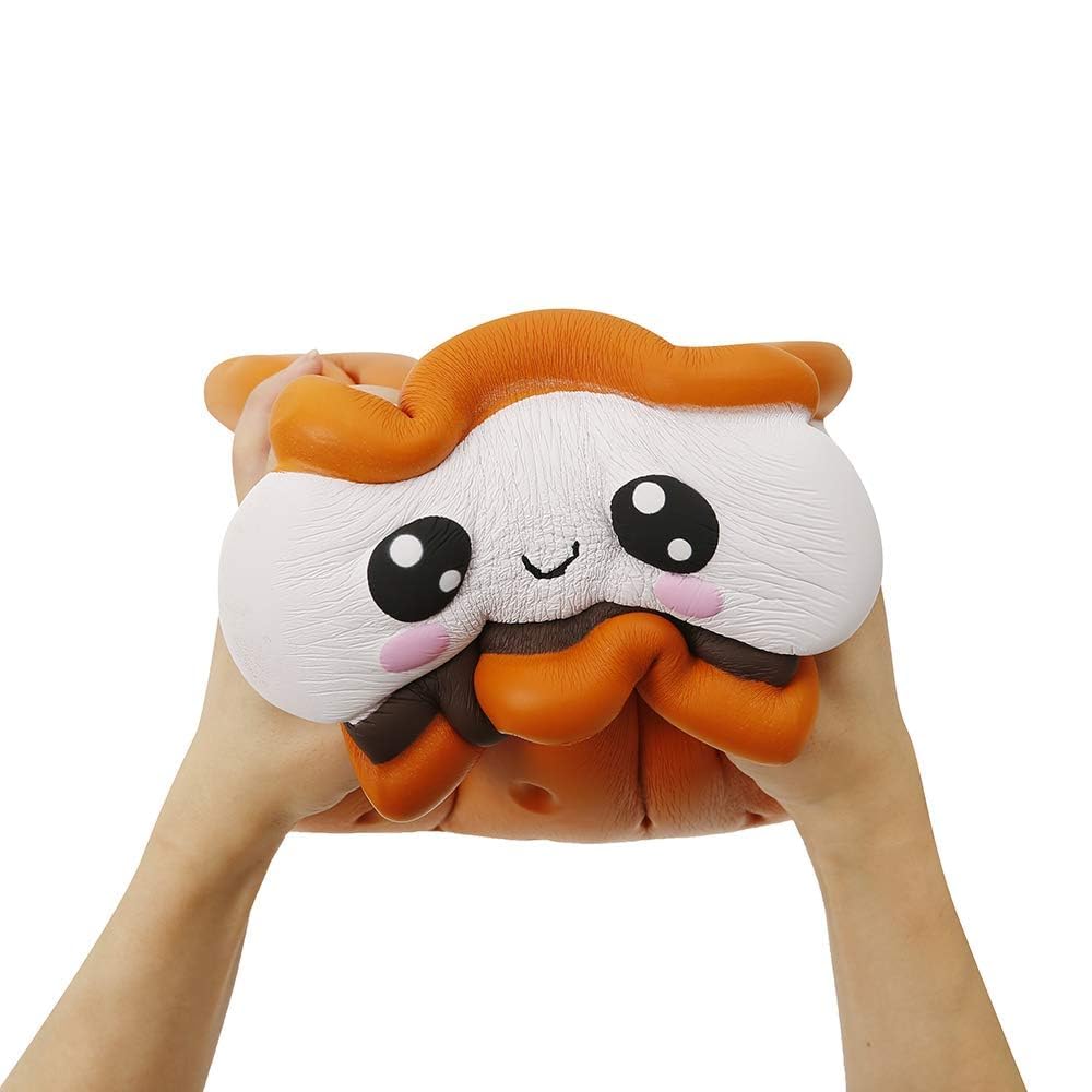 Anboor Jumbo Squishy Toy Smore Food-7.9' Big Squishies Kawaii Toy-Slow Rising Candy Food Scented Squeeze Toy Gift For Kids Adults