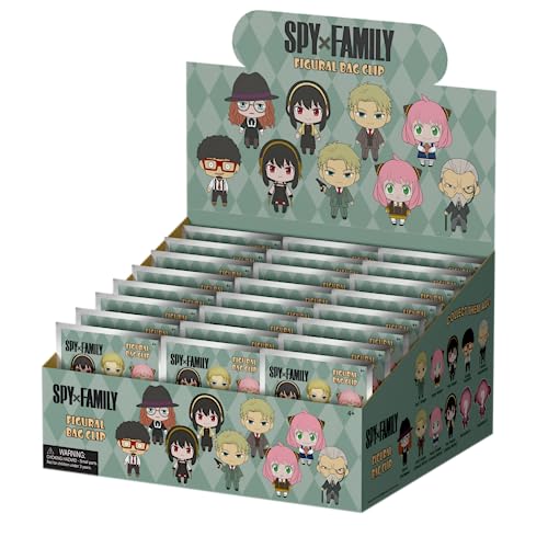 Monogram International Spy X Family 3D Foam Bag Clip Series 1