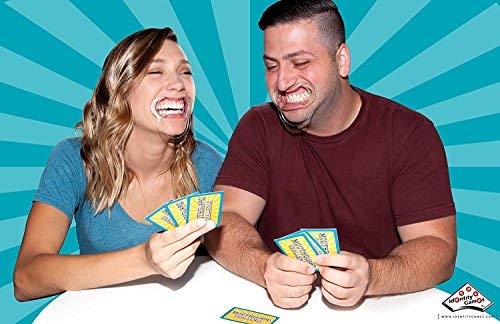 Identity Games Mouthguard Challenge Extreme Edition - Family Party Game with 550 Challenges, 5 Mouthguards, Blue - Model IDG 3015