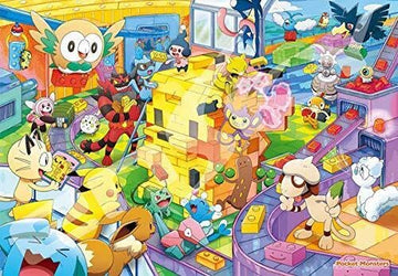 Ensky - Pok Mon - Lets Make It Together Pikachu Blocks, 1000 Piece Jigsaw Puzzle