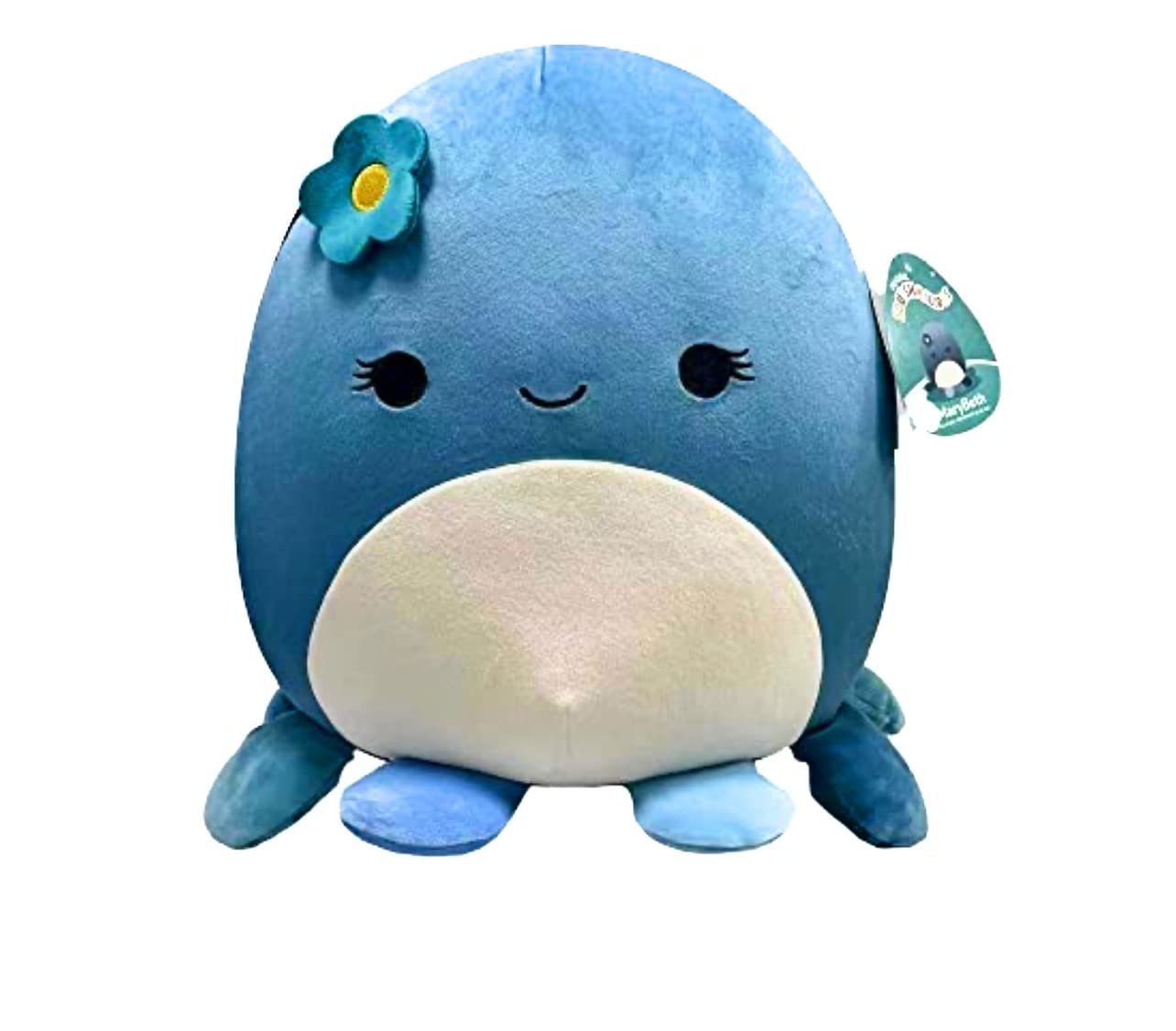 Squishmallows Marybeth The Octopus Plush Toy, 7.5 in, Light Purple, Polyester, Model 00175