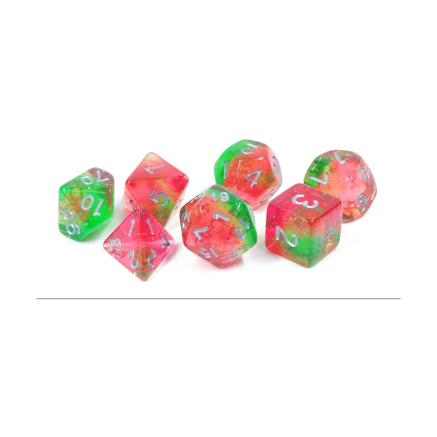 Sirius Dice Sdz000601 Lotus Dice Set Of 7