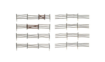 Woodland Scenics A2981 Ho Log Fence