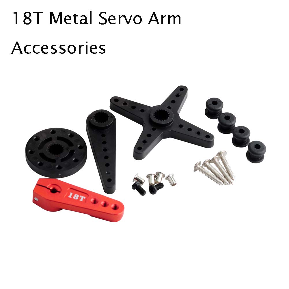 Wishiot DS5160SSG 60kg Servo RC Digital Servo DC6-8.4V Metal Gear Large Torque High Speed IP67 Waterproof Servo 270 Degree with