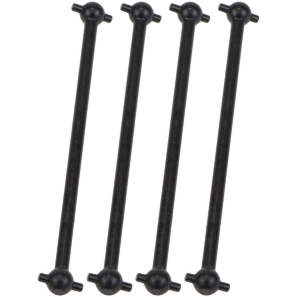 Dogbone Universal Drive Joint Cup Shaft 77mm Iron Black for RC Hobby Model Car HPI HSP,COJOYS,4PCS