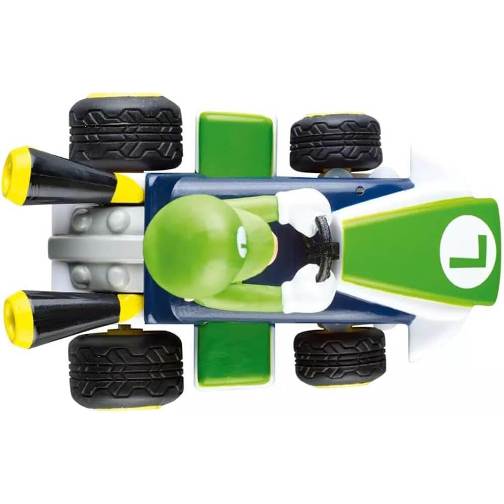 Carrera RC Nintendo Mario Kart 2.4 GHz Mini Collectible Radio Remote Control Toy Car Vehicle - Luigi