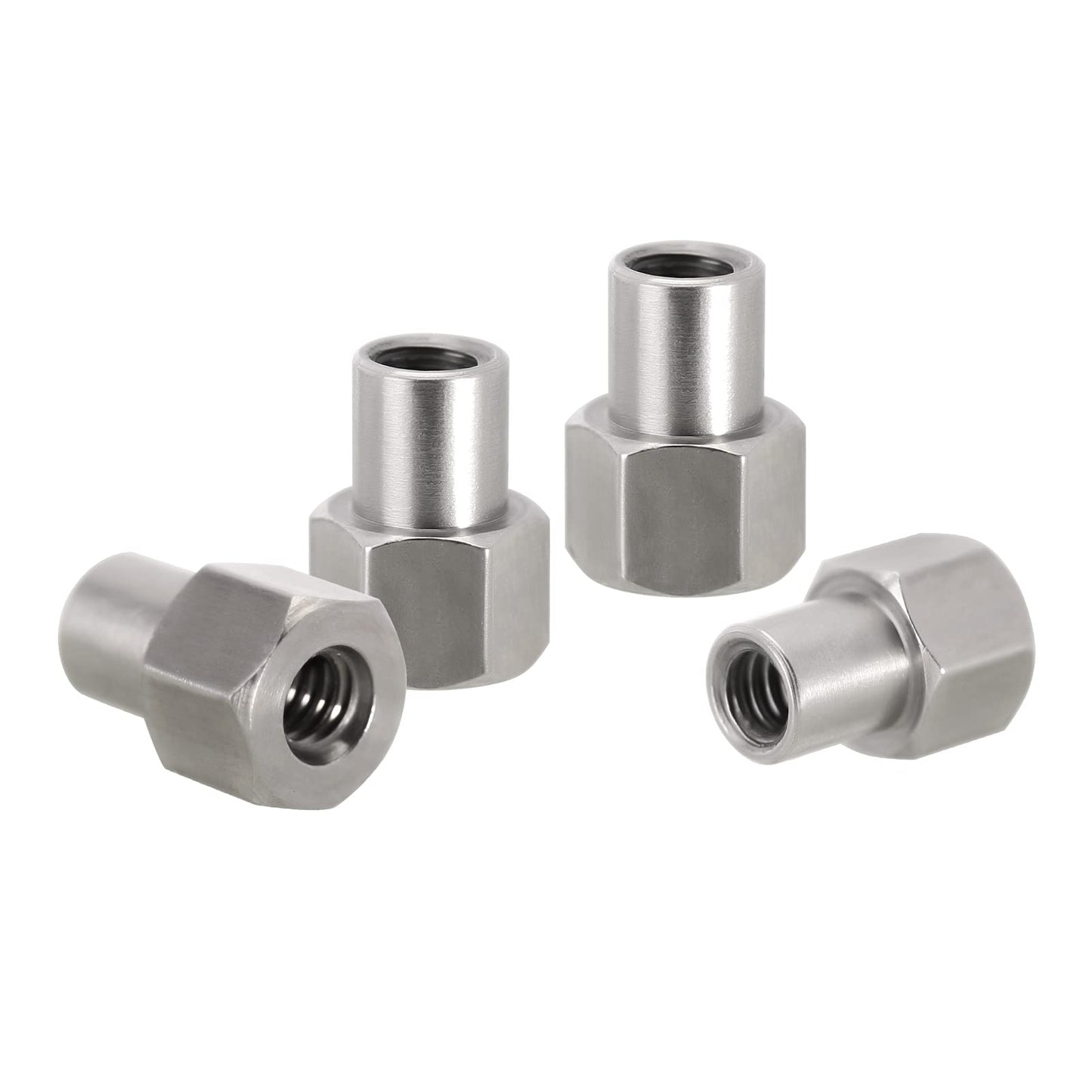 INJORA M2 M3 M5 Stainless Steel Long Wheel Nuts for Axial SCX24 1/24 RC Crawler Upgrade,4PCS