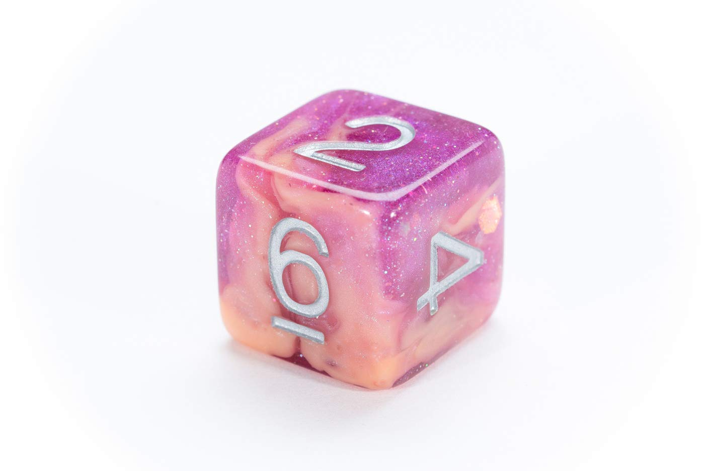 Gate Keeper Games & Dice Gatekeeper Games Aether Dice Rasberry and Cream, Multi