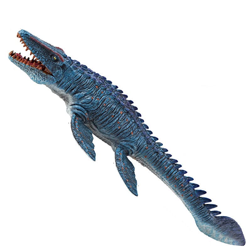 Gemini&Genius Dinosaur Toy, Mosasaurus Action Figure, Reptile Animal Toy, Great Gift, Collection, Cake Topper, Role-Play, Storytelling Prop, Party Supplie, Room Decor For Kids