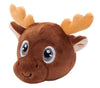 The Petting Zoo Moose Stuffed Animal Plushie, Gifts For Kids, Squishiez Wildlife Animal Squeeze Toy, Moose Plush Toy, 3 Inches