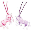 U.S. Toy Princess Unicorn Necklaces, FBA_JA743, Pink,Purple, 28''