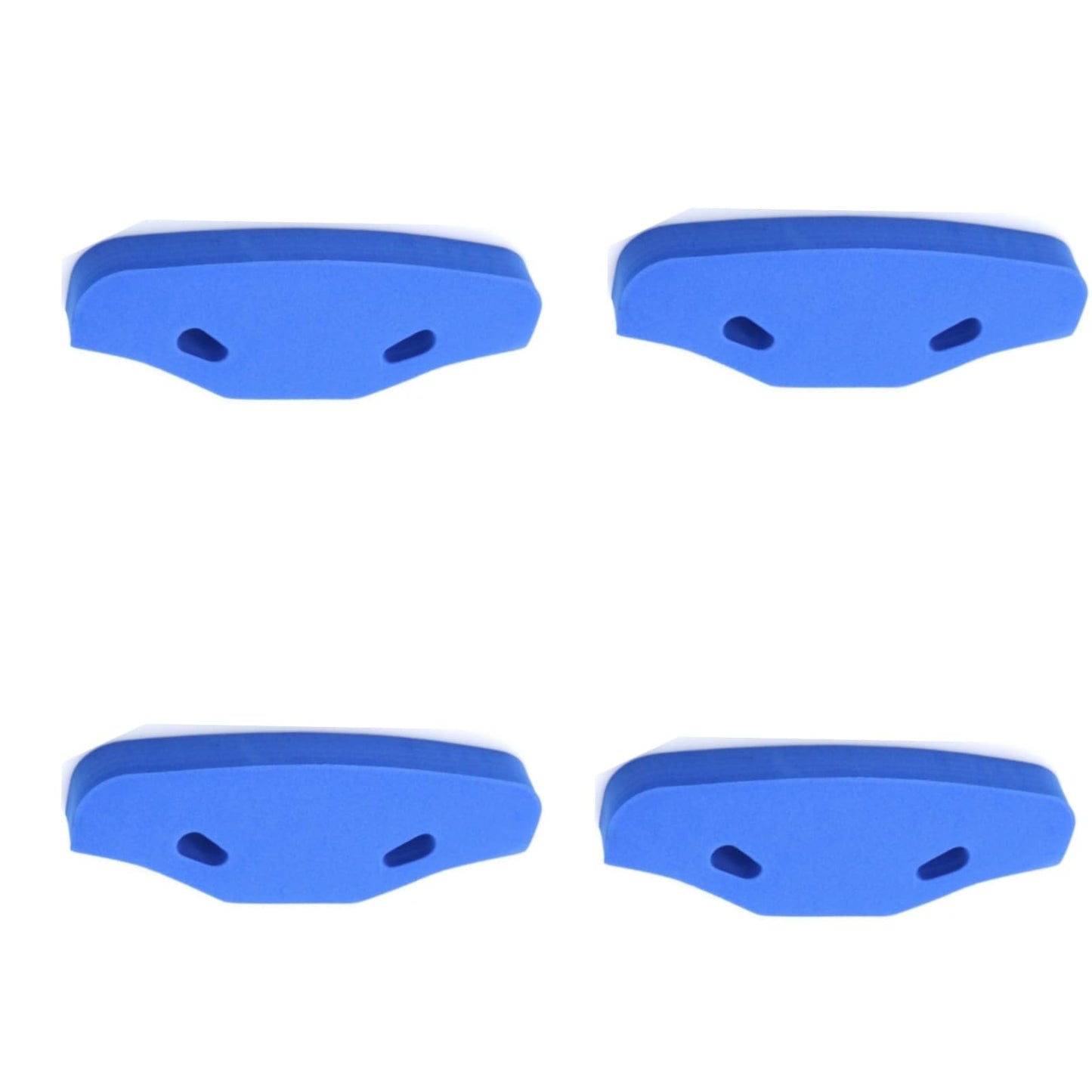 4Pcs Rc Urethane Front Bumper For Tamiya Tt-01/Tt-02/Tgs 53683 Op683 51007 Bumper Upgrade Parts(Blue