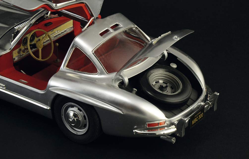 Italeri 3612S 3612S-1:16 Mercedes-Benz 300 Sl Gullwing, Model Building, Building Kit, Stand Model Making, Crafts, Hobby, Gluing, Plastic Kit, Unpainted