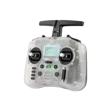RadioMaster Pocket Portable Remote Controller Hall Gimbal EdgeTX Built in LED Light Mode 2 (Transparent, CC2500)