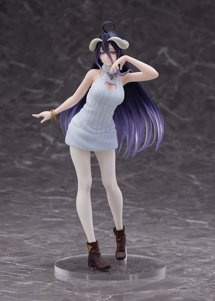 Taito Overlord Iv Coreful Figure - Albedo ~Knit Dress Ver.~ Prize Figure