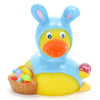 Easter Bunny Blue Rubber Duck Bath Toy | Weighted And Sealed | Safe For Children All Ages | 100'S Of Styles To Chose | Collect T