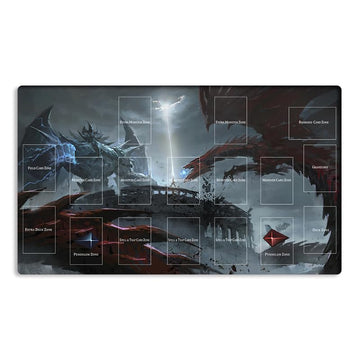 New Mlikemat Playmat Obelisk The Tormentor Tcg Ccg Ocg Trading Card Game Mat With Zones + Free Bag (Zd014-892-A)
