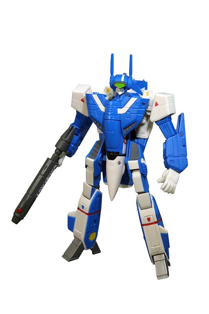 Toynami Robotech 30th Anniversary Max Sterling GBP-1J Veritech Action Figure - Transformable, Multi-colored, One Size