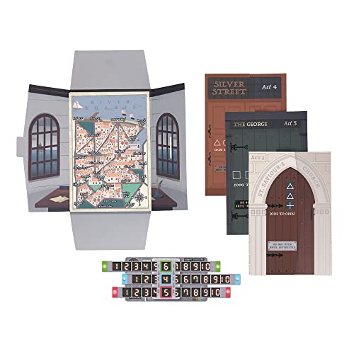 Ridley's Games: Timescape: Saving Shakespeare an Escape Room Game - Brainteasers - Mystery Solving - The Code - Game Night Favorites - Ages 12+ | 90 Minute Gameplay - Re-Gift to Your Friends!
