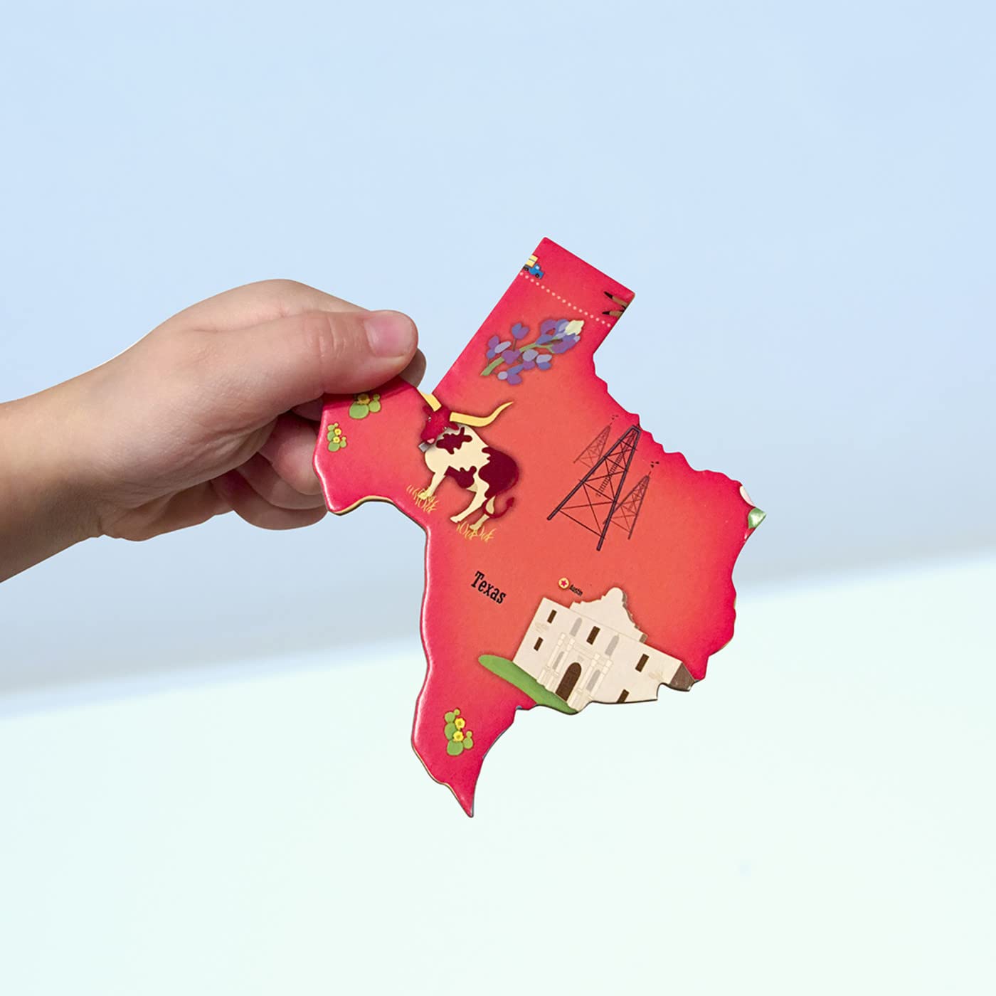 Masterpieces 60 Piece Educational Jigsaw Puzzle For Kids - Usa Map State Shaped - 16.5'X12.75'