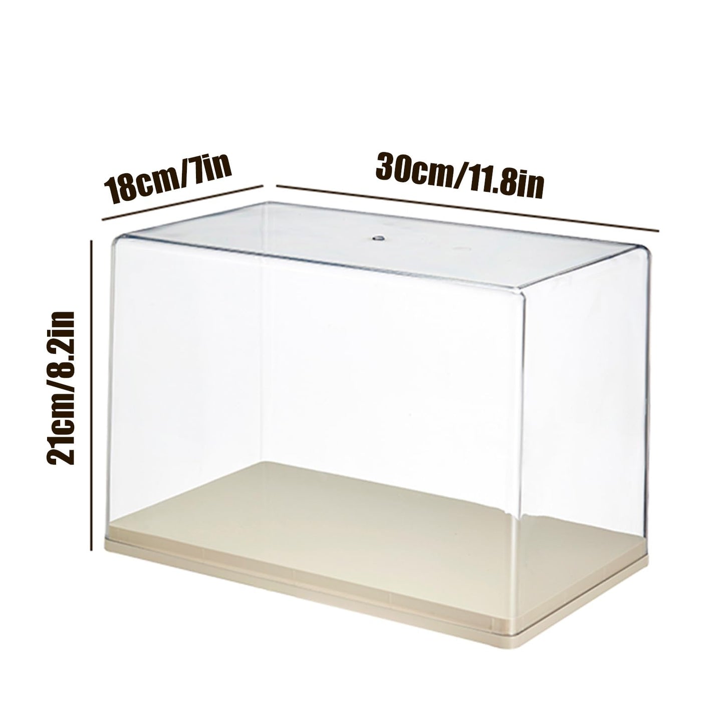 Display Case for Minifigures Action Figures Blocks, Display Box for PopMart Sonny Angel Figures, Large Capacity Display Box with