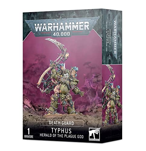 Games Workshop 99120102076 Typhus: Herald of The Plague God Miniature Black for 12 years to 99 years