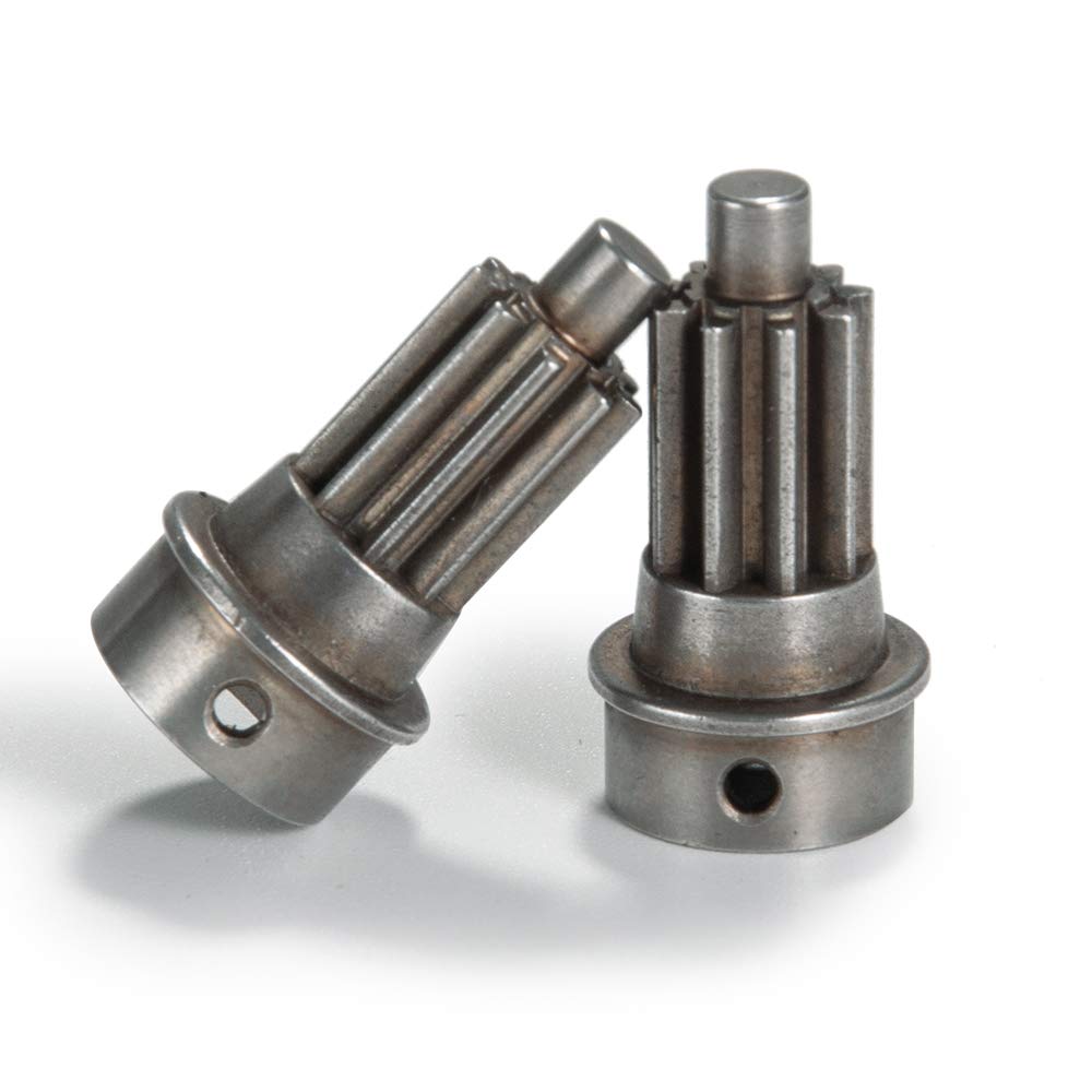 RCLions 1 Pair Steel Portal Drive Input Gear for 1/10 RC Car TRX4 Axle Upgrades Parts (Front)
