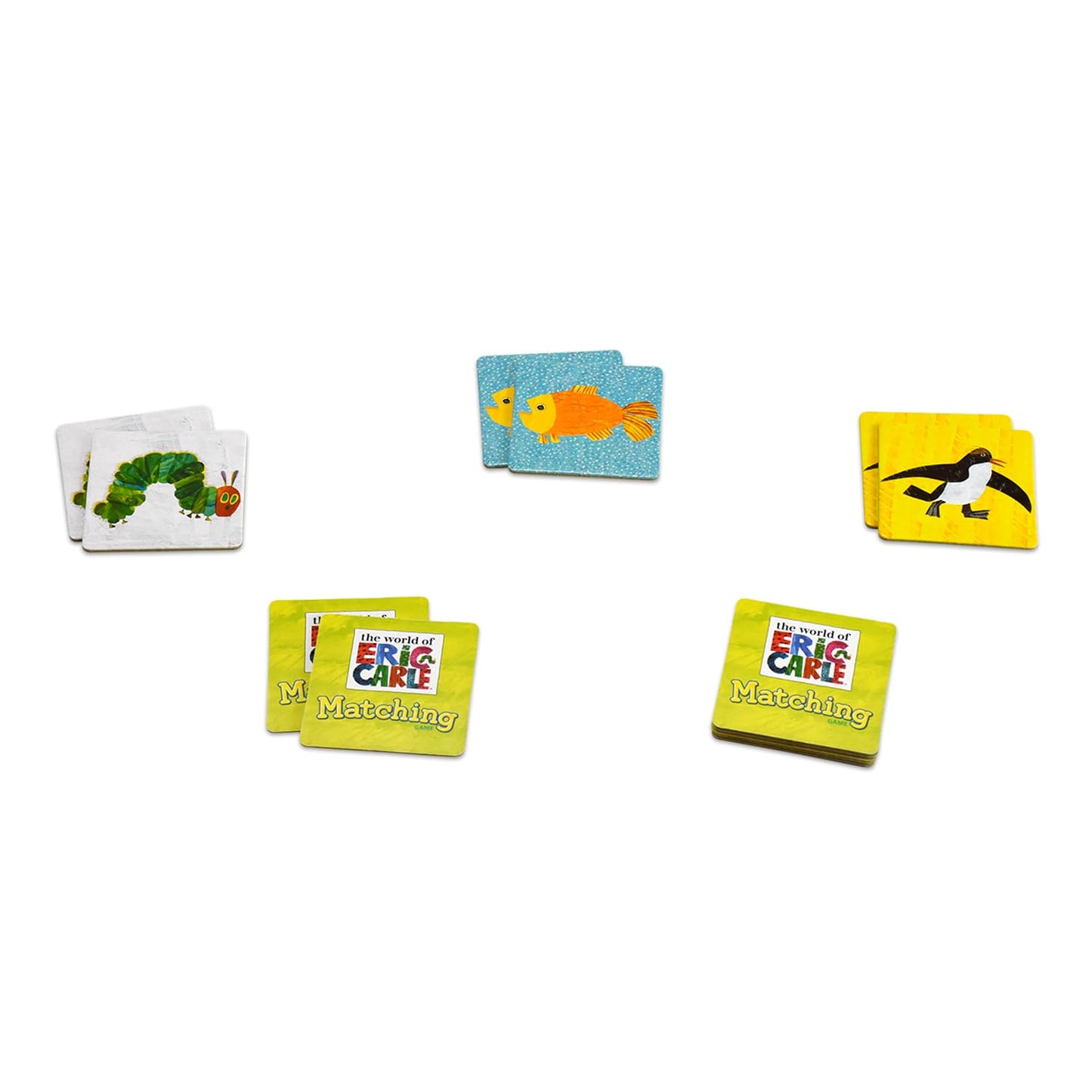 Wonder Forge Eric Carle Matching Game For Boys & Girls Age 3 To 5 - A Fun & Fast Animal Memory Game