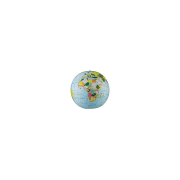 Replogle Inflatable Political Globe - 16-Inch Diameter, Light Blue Ocean, Model 16001, Plastic Material