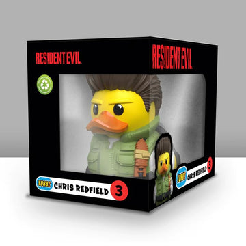 Tubbz Boxed Edition Chris Redfield Collectible Vinyl Rubber Duck Figure - Official Resident Evil Merchandise - Horror Tv, Movies & Video Games