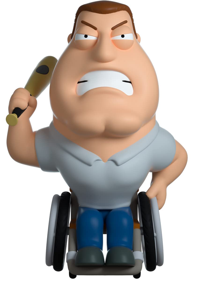 Youtooz Family Guy Joe Swanson, 4.5'' Family Guy Figure Joe Swanson From Family Guy, High Detailed Collectible Figure Family Guy