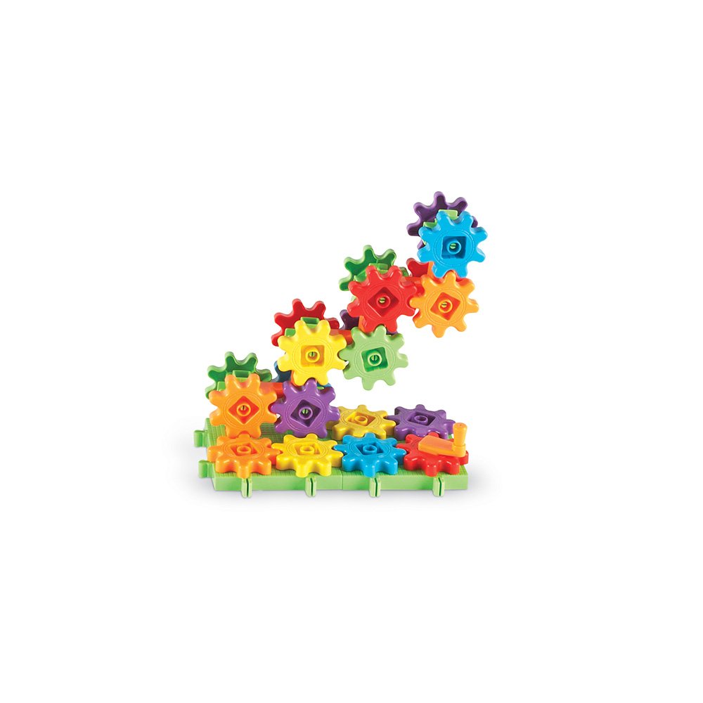 Learning Resources Gears! Gears! Gears! Starter Building Set, Puzzle, Early Stem Toys, Gears Toys For Kids, 60 Pieces, Ages 3+