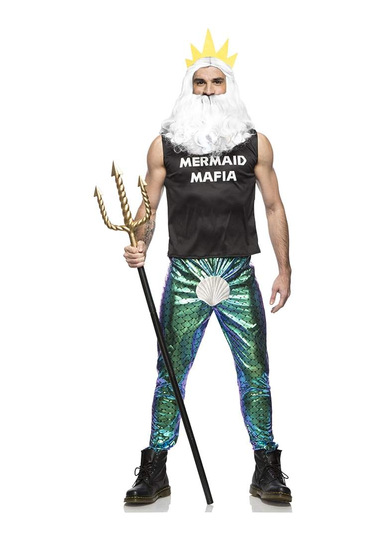 Mermaid Mafia Mens Costume - Large