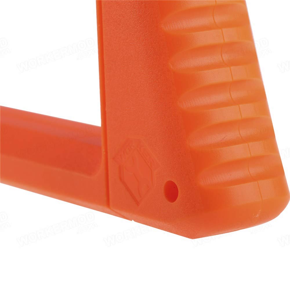 Worker Ak Style Shoulder Stock For Nerf N-Strike Elite And Nerf Modulus Series Toy (Orange)
